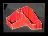 Utensilien-Box Gelb