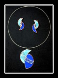 Schmuck aus Tiffany-Glas