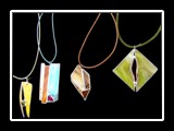 Schmuck aus Tiffany-Glas