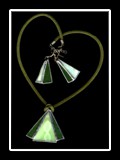 Schmuck aus Tiffany-Glas