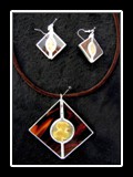 Schmuck aus Tiffany-Glas