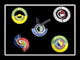 Schmuck aus Tiffany-Glas