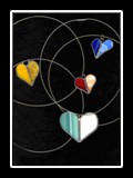 Schmuck aus Tiffany-Glas