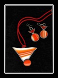 Schmuck aus Tiffany-Glas